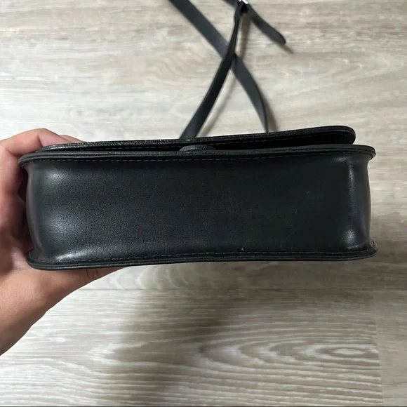 Sandra Firenze Genuine Leather Mini Crossbody Bag Hand Made in Florence Italy - Picture 9 of 11